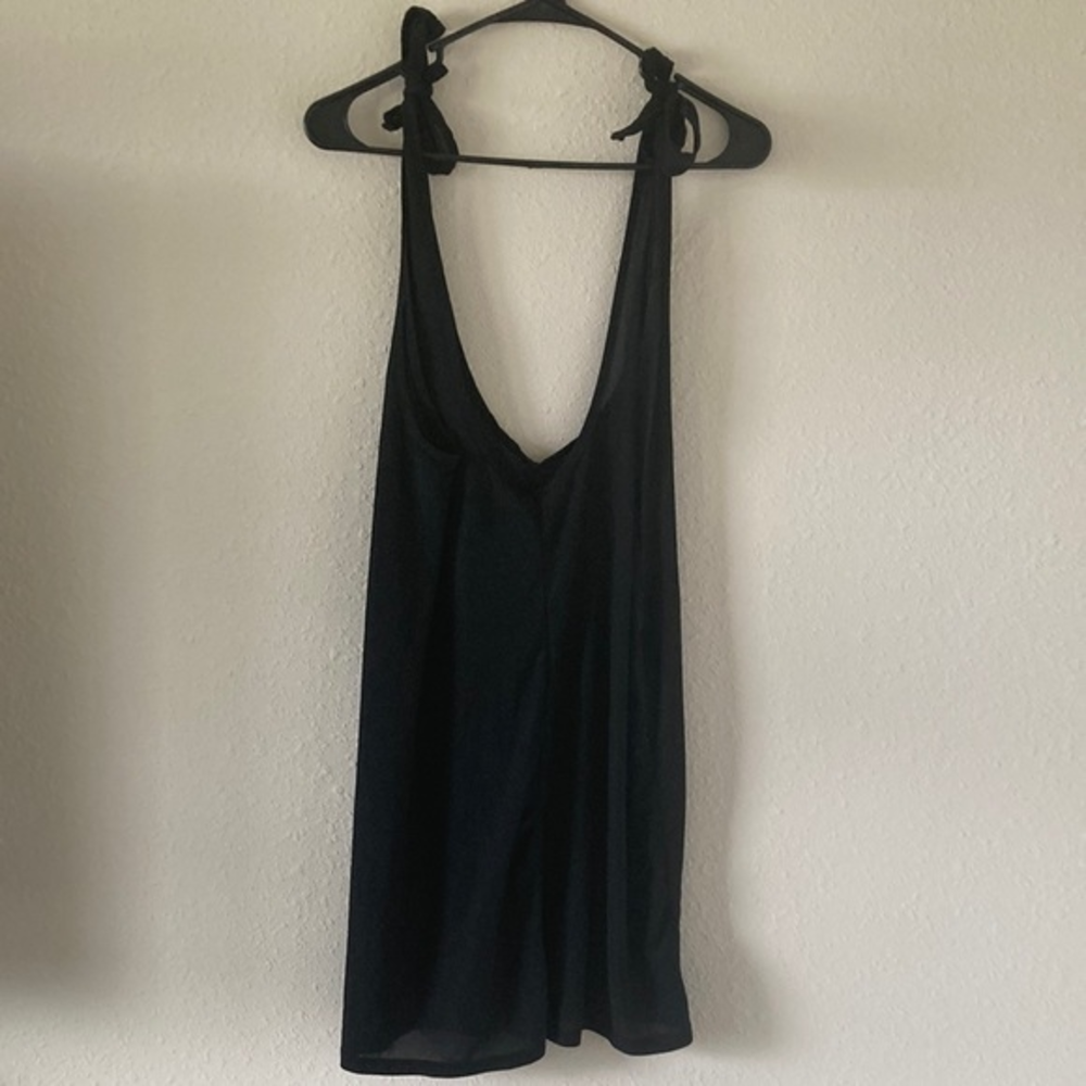 Black Sheer Swim Cover Up. Size‎ Medium.